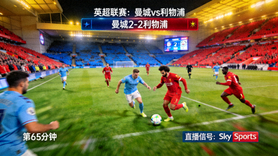 英超联赛曼城对阵利物浦比赛直播画面